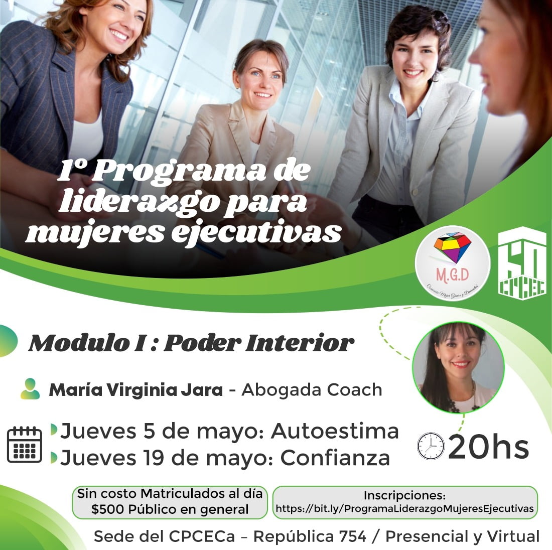 HOY – 1° Programa de Liderazgo para Mujeres Ejecutivas » CPCE Catamarca